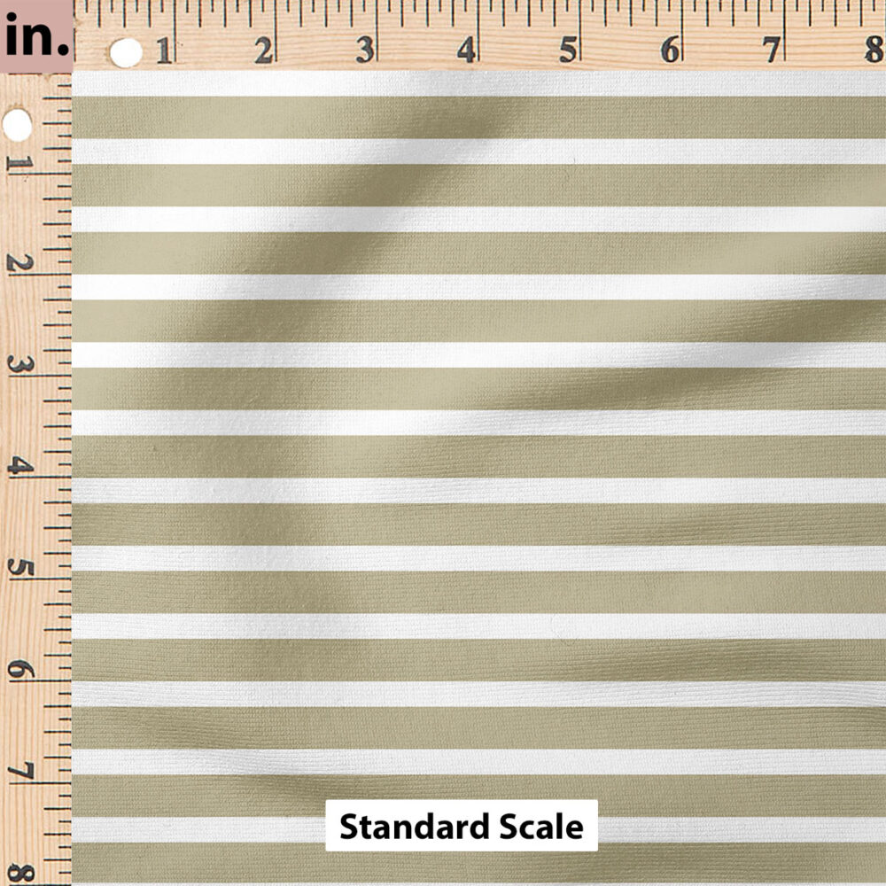 Ruler Scale for Boho Stripe (Green) by Julie Storie Designs